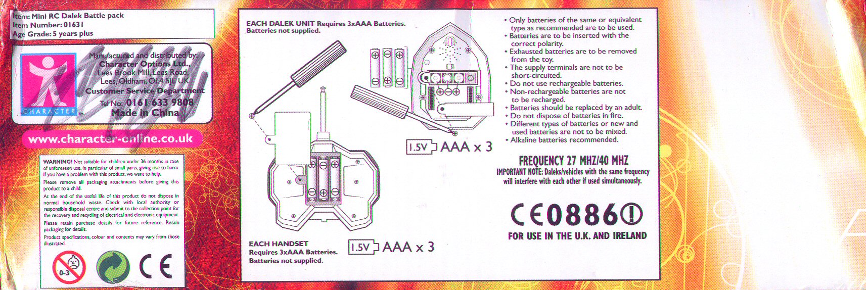 Doctor Who: Radio Controlled Dalek Battle Pack – theLogBook.com